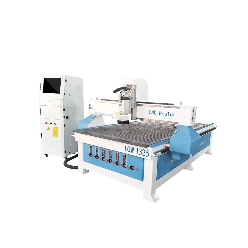 Wodden Cnc Router Machine WF-1325 two head wood CNC Router Machine with 1 Spindle for woodworking ...